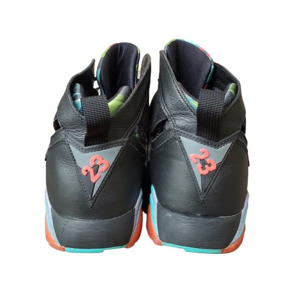 Nike Air Jordan 7 VII Retro 30th Barcelona Nights Size 11.5 Sneakers 705350-007 - Picture 5 of 9